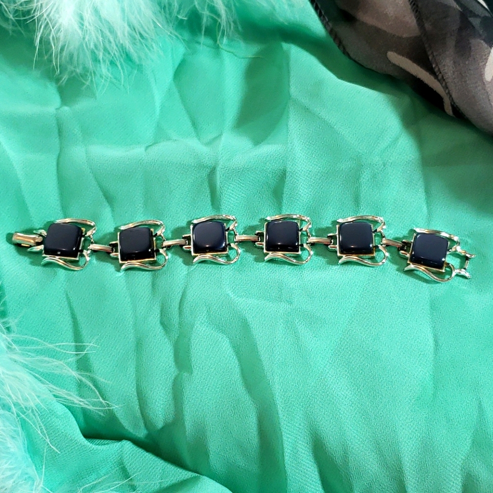 Vintage moonglow bracelet